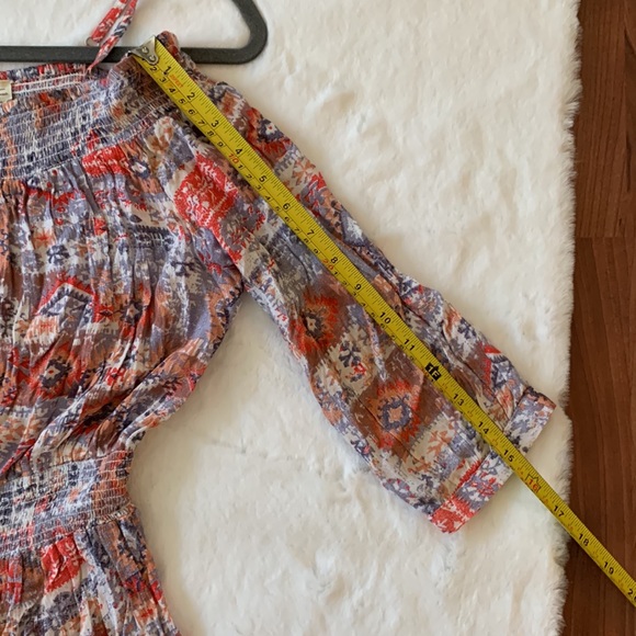 🌺 2 for $23 🌺 Cute OTS 3/4 Sleeve Dress with Adjustable Straps - Picture 7 of 11